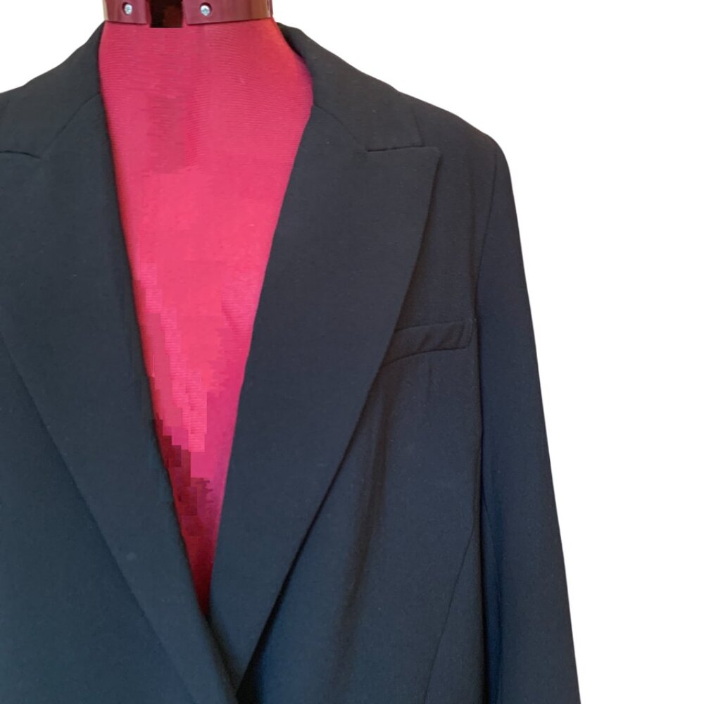 ZARA 🖤 Classic Elegant black oversized blazer - Large - Picture 10 of 12